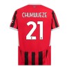 Maglia ufficiale AC Milan Chukwueze 21 Casa 2024-25 per Bambino